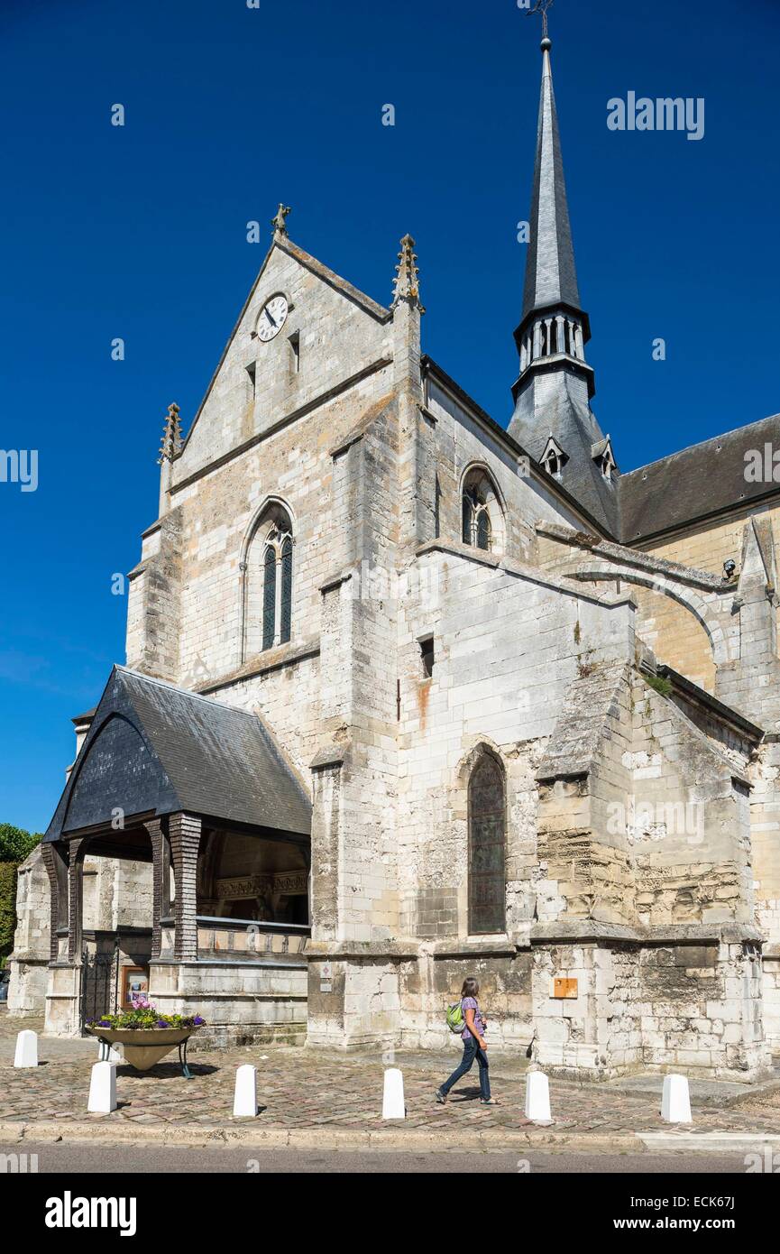 France, Eure, Les Andelys, Saint Sauveur church in Le Petit Andely