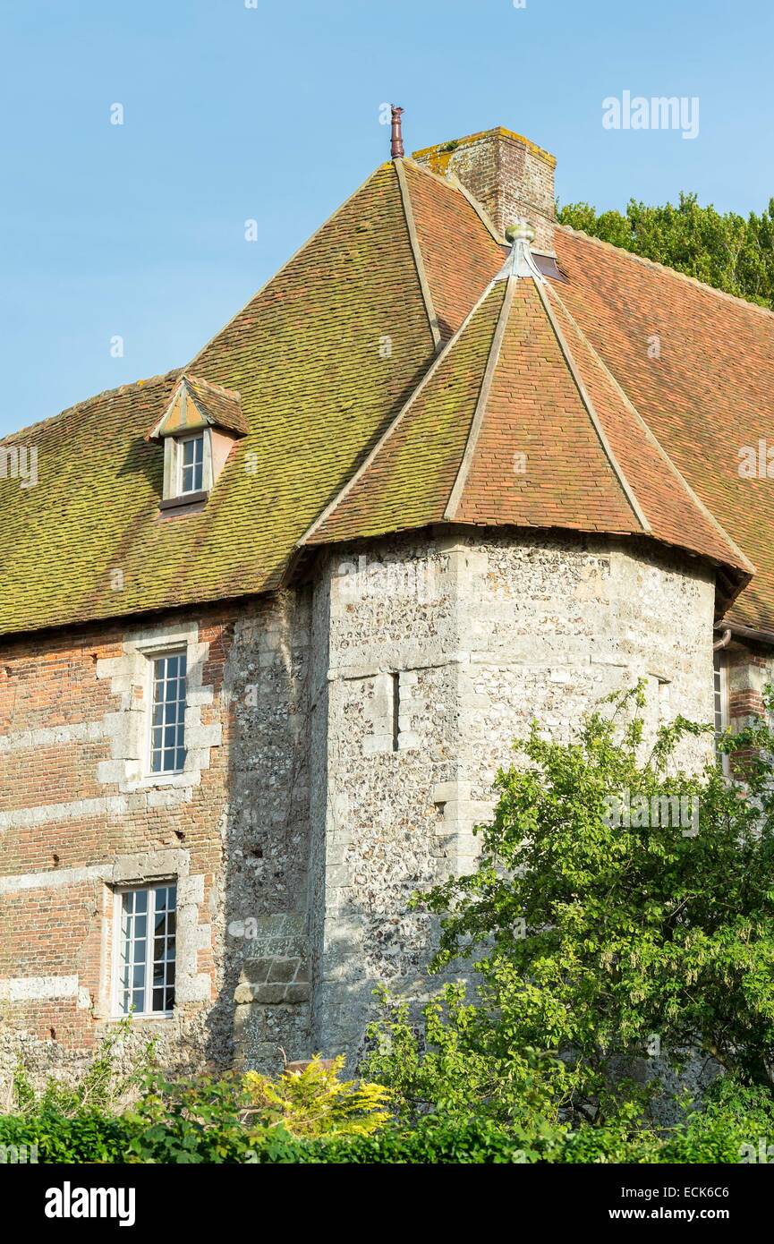 France, Seine Maritime, Les Loges, 15th century Manoir d'Estouteville Stock Photo