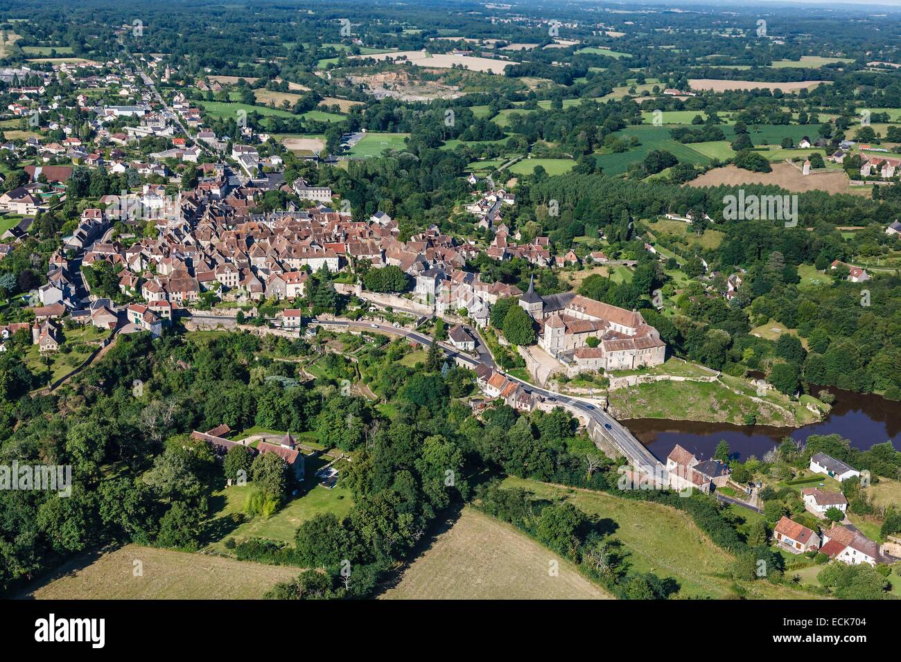 France, Indre, Saint Benoit du Sault, labelled Les Plus Beaux Villages de France (The MoSaint