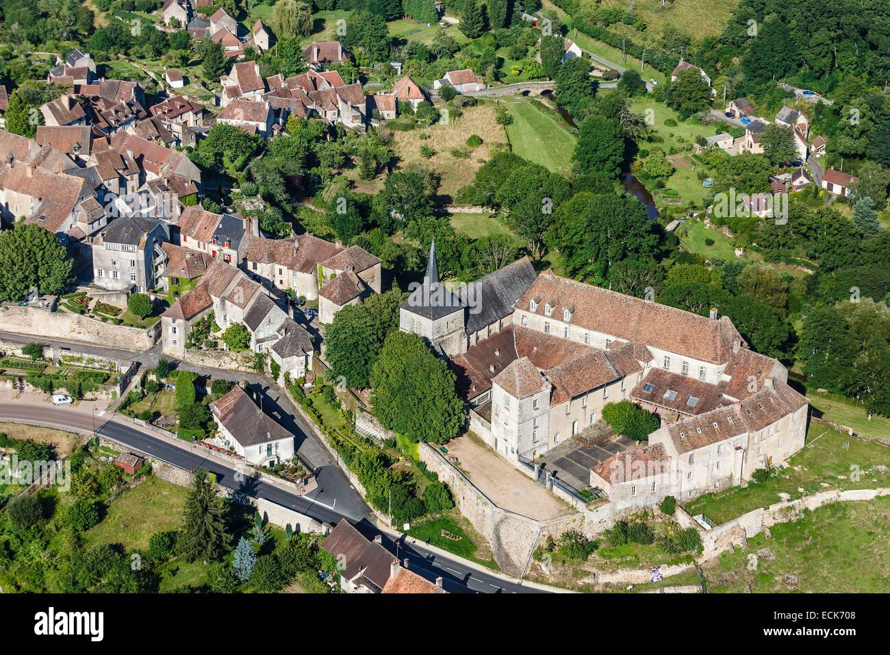 France, Indre, Saint Benoit du Sault, labelled Les Plus Beaux Villages