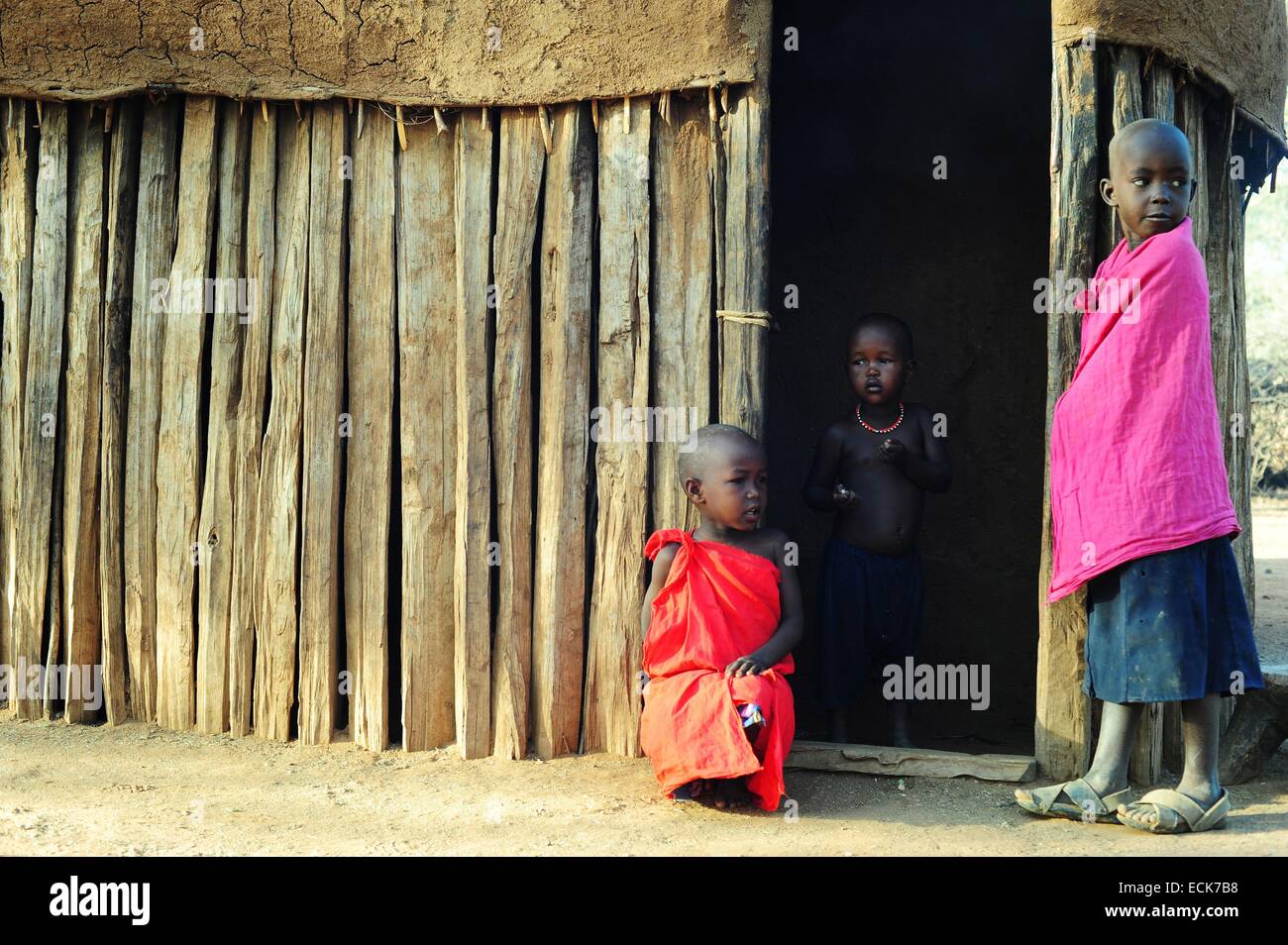 Children in africa smiling hi-res stock photography and images - Alamy