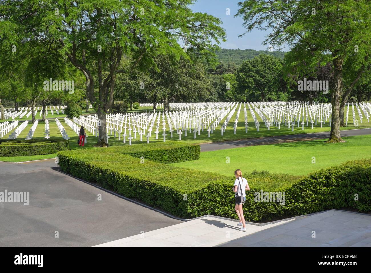 France, Moselle, SaintAvold, Lorraine American Cemetery and Memorial