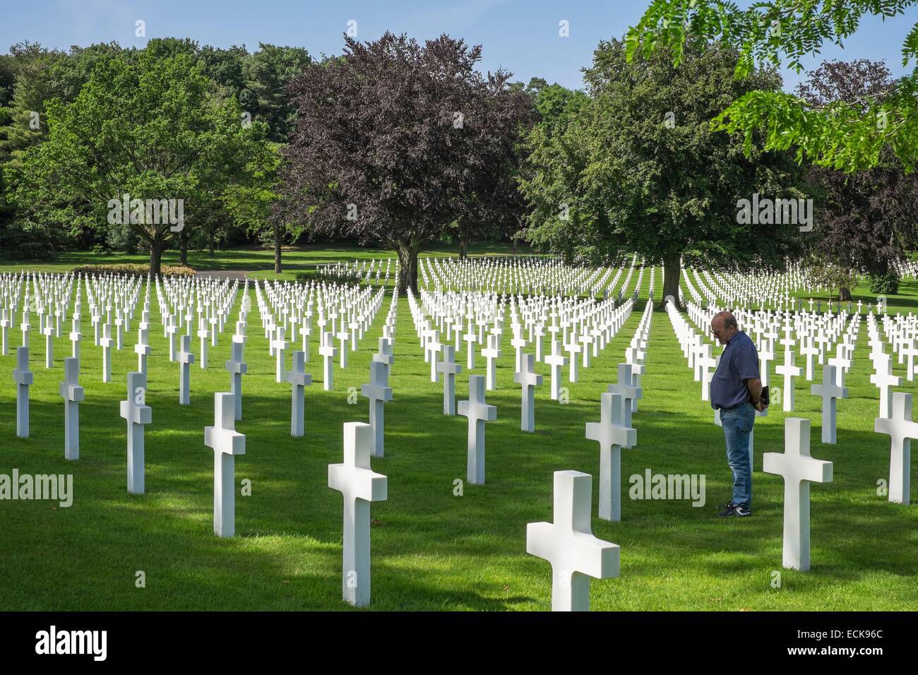 France, Moselle, SaintAvold, Lorraine American Cemetery and Memorial
