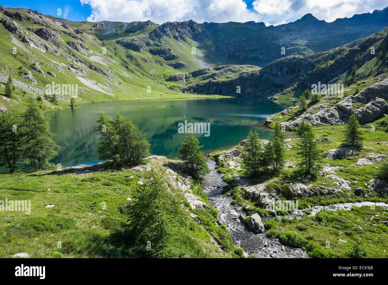 France Alpes Maritimes Mercantour National Park The Lakes Of Vens Stock Photo Alamy