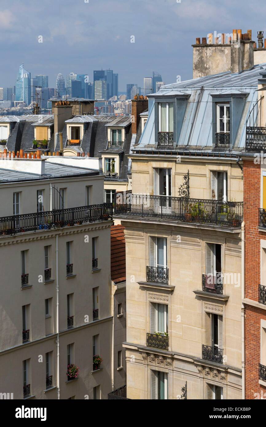Paris balcony view hi-res stock photography and images - Alamy