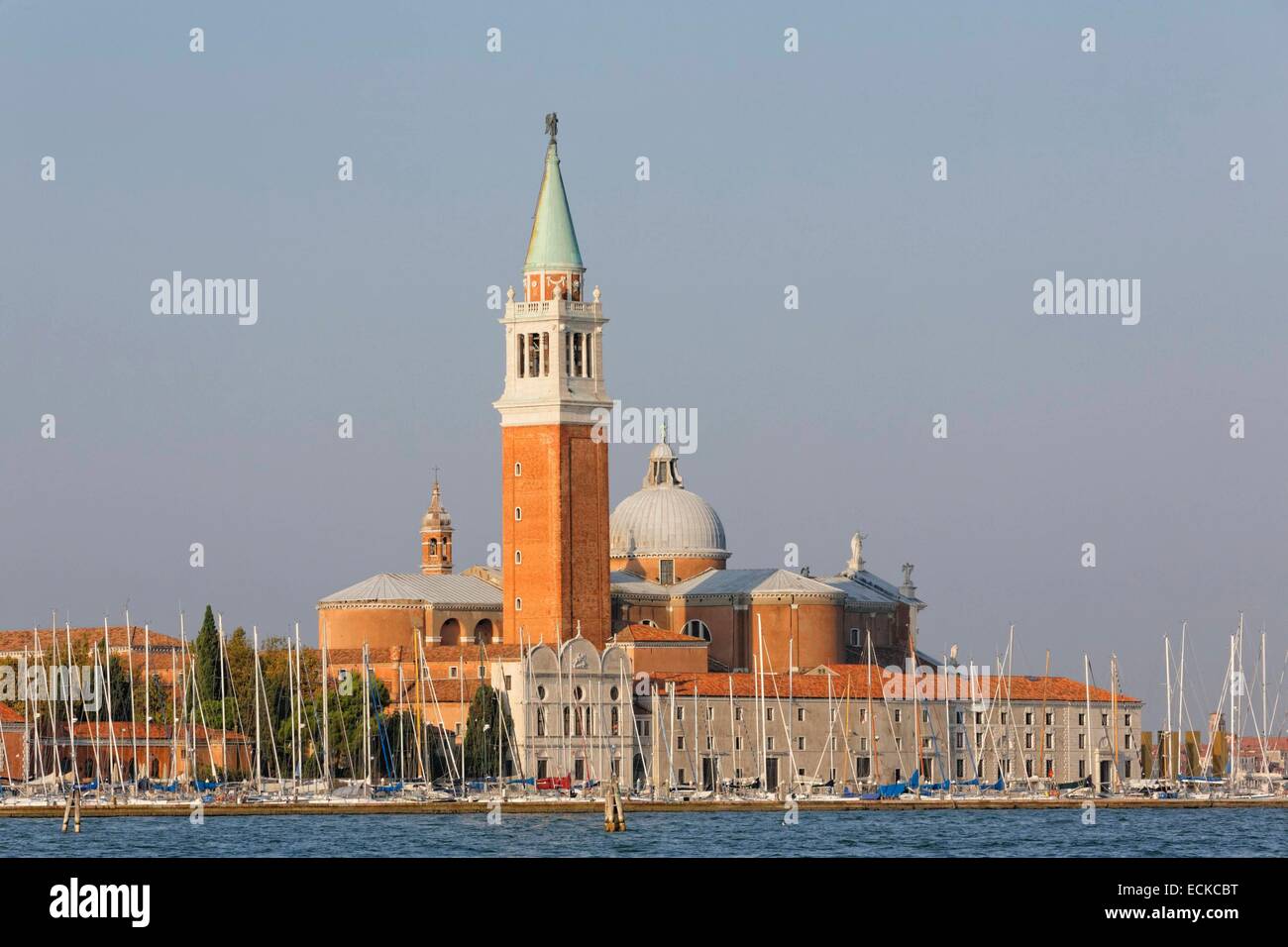 Italy, Venetia, Venice, listed as World Heritage by UNESCO, San Marco district, San Giorgio Maggiore church Stock Photo