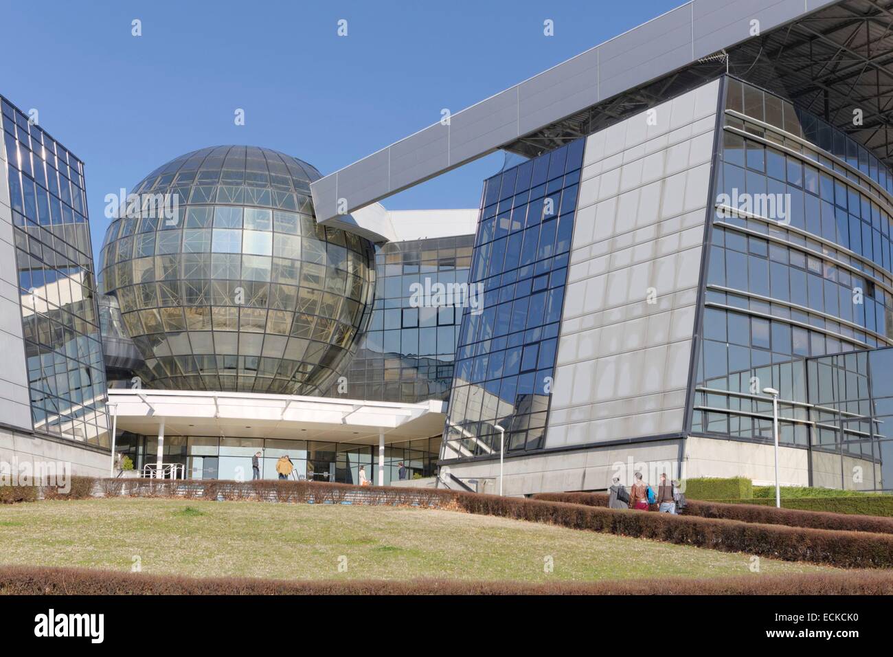 France, Puy-de-Dome, Clermont-Ferrand, Institut Franτais de MΘcanique AvancΘe, IFMA, French Institute for Advanced Mechanics, Cezeaux campus Stock Photo