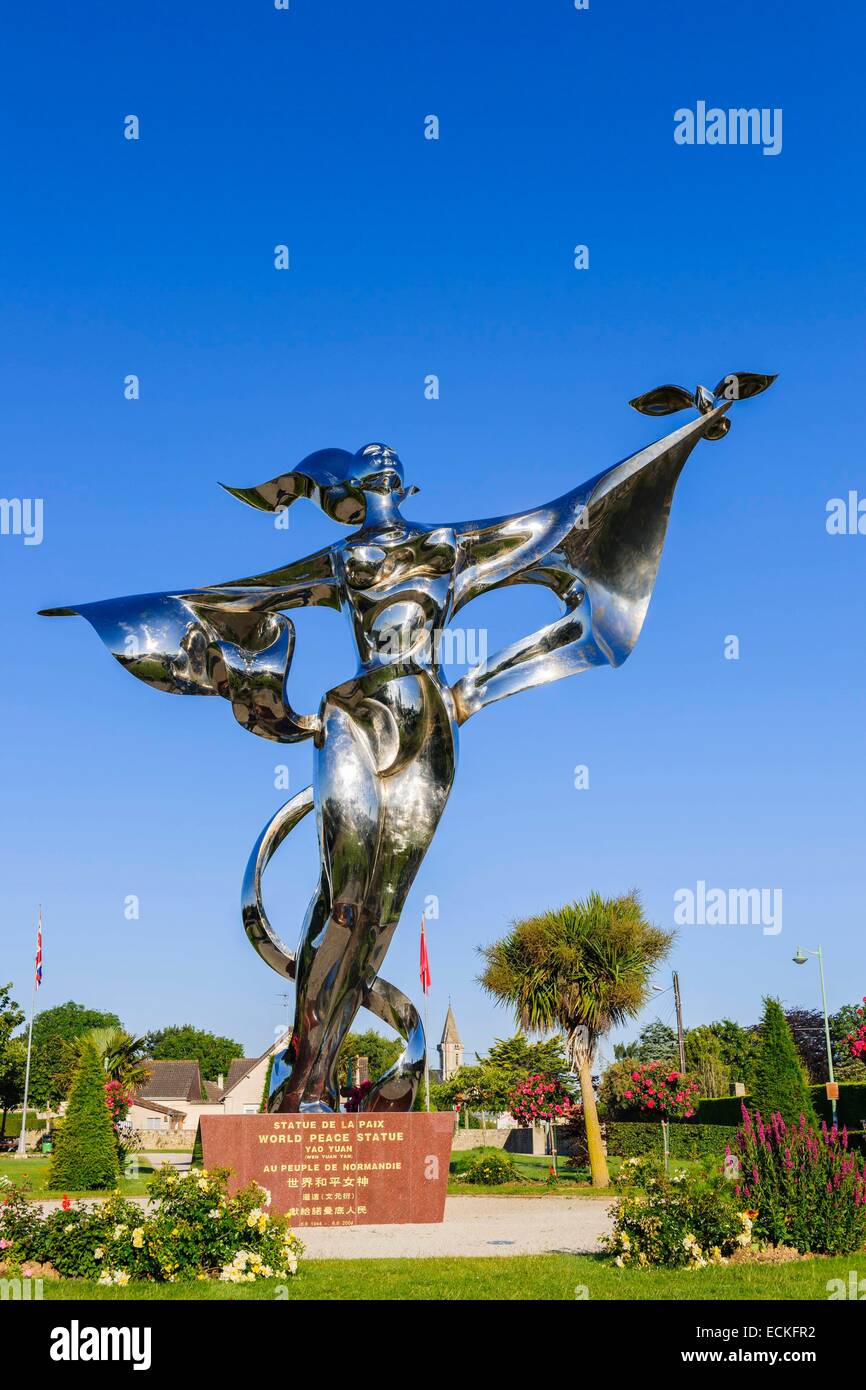 Statue of peace normandie hires stock photography and images Alamy