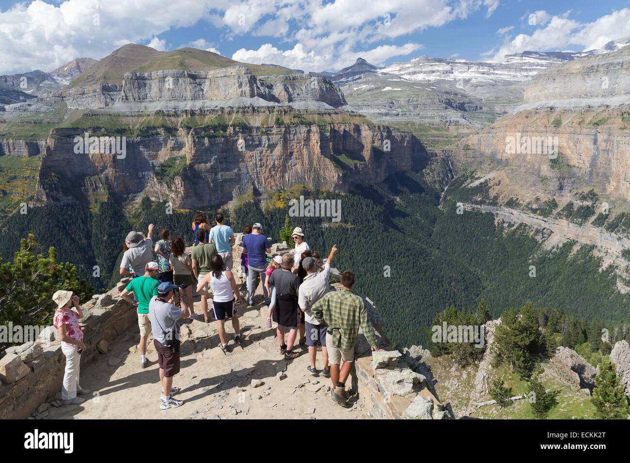 Spain, Aragon, Torla, Ordesa and Mont Perdu national park, listed as