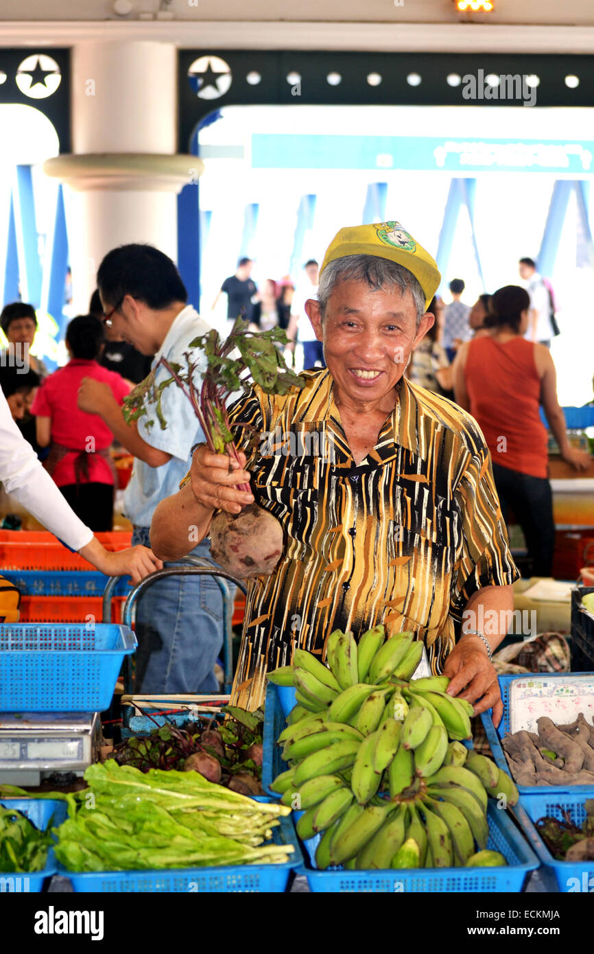 Fresh fruit and vegetables market Stock Photo Alamy
