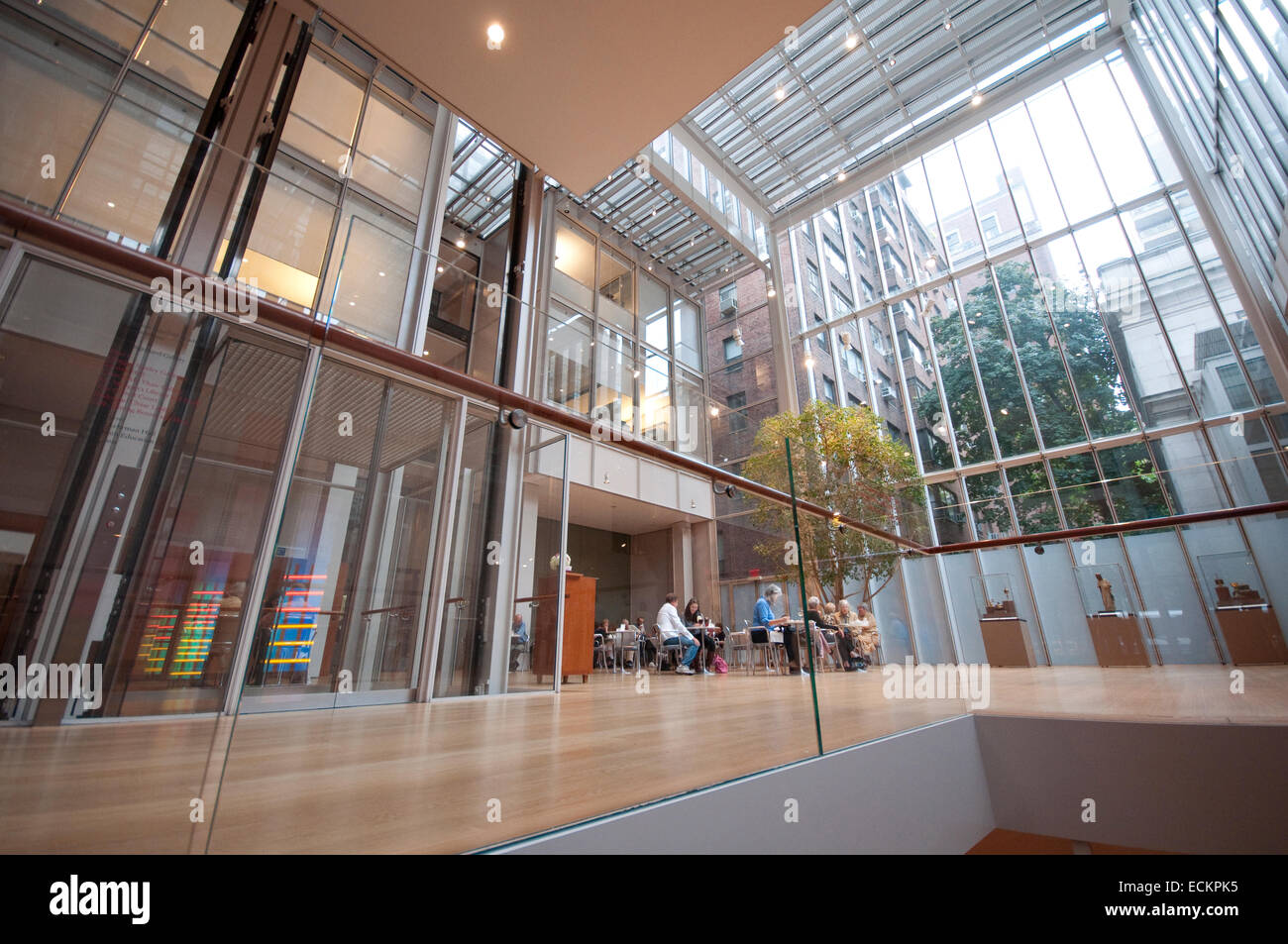 Usa, New York City, Manhattan, Morgan Library and Museum, Renzo Piano Architect Stock Photo