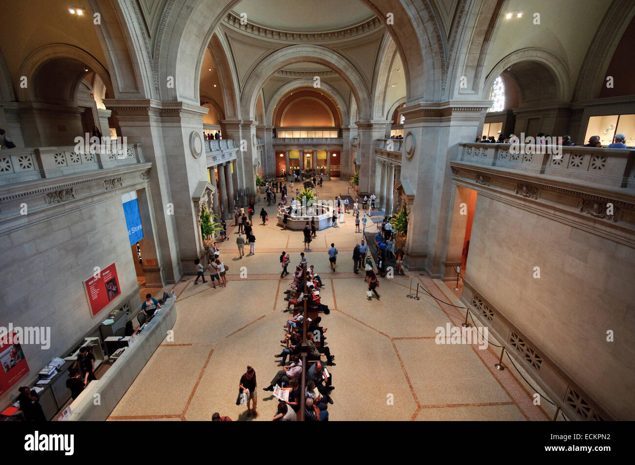 United States, New York City, Manhattan, East Side, Metropolitan Museum of Art Stock Photo