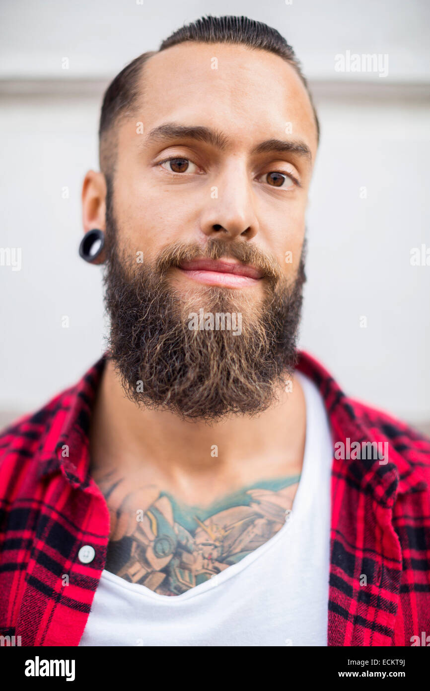 Portrait of young man Stock Photo