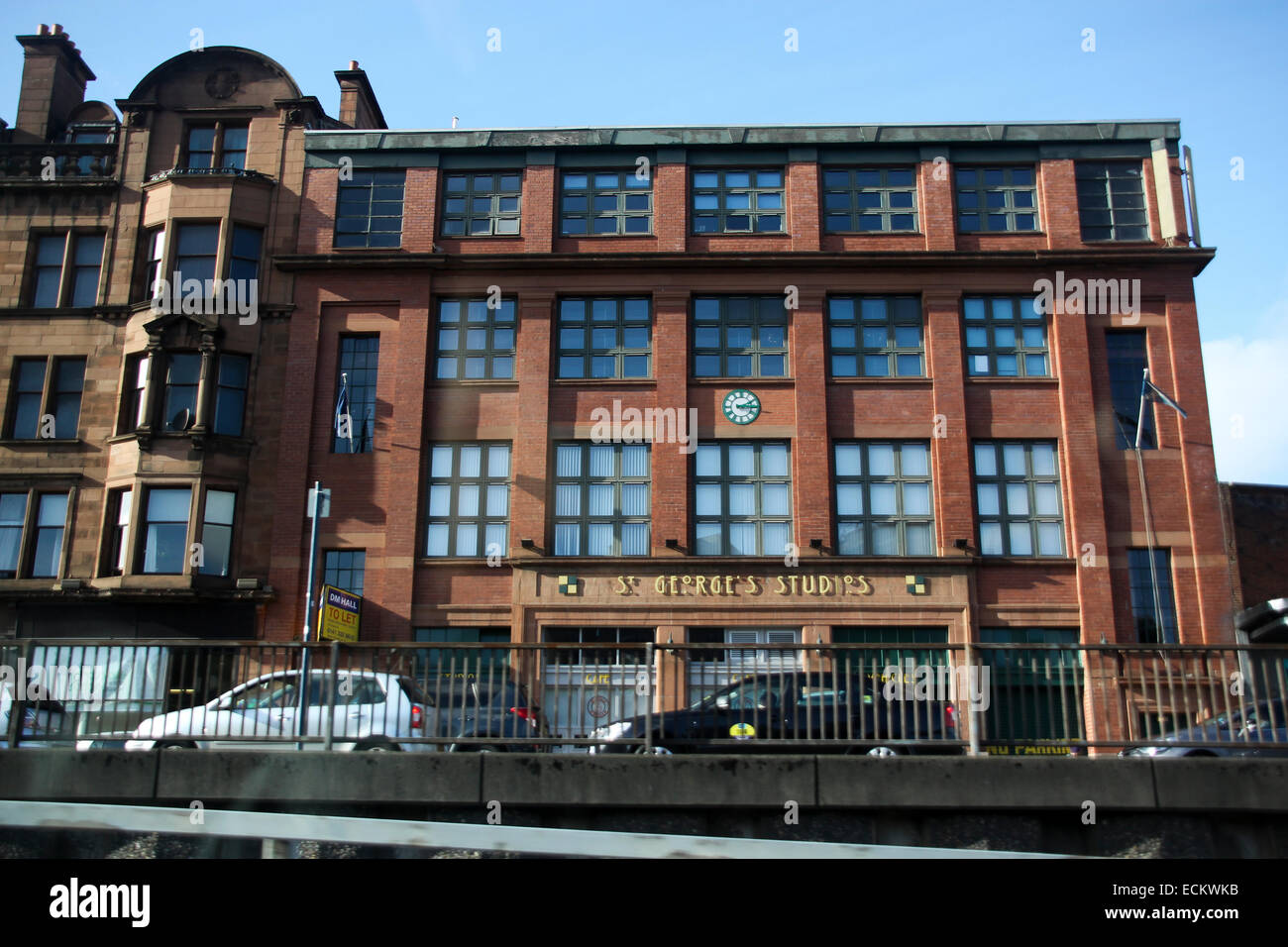 St. Studios Glasgow Stock Photo Alamy