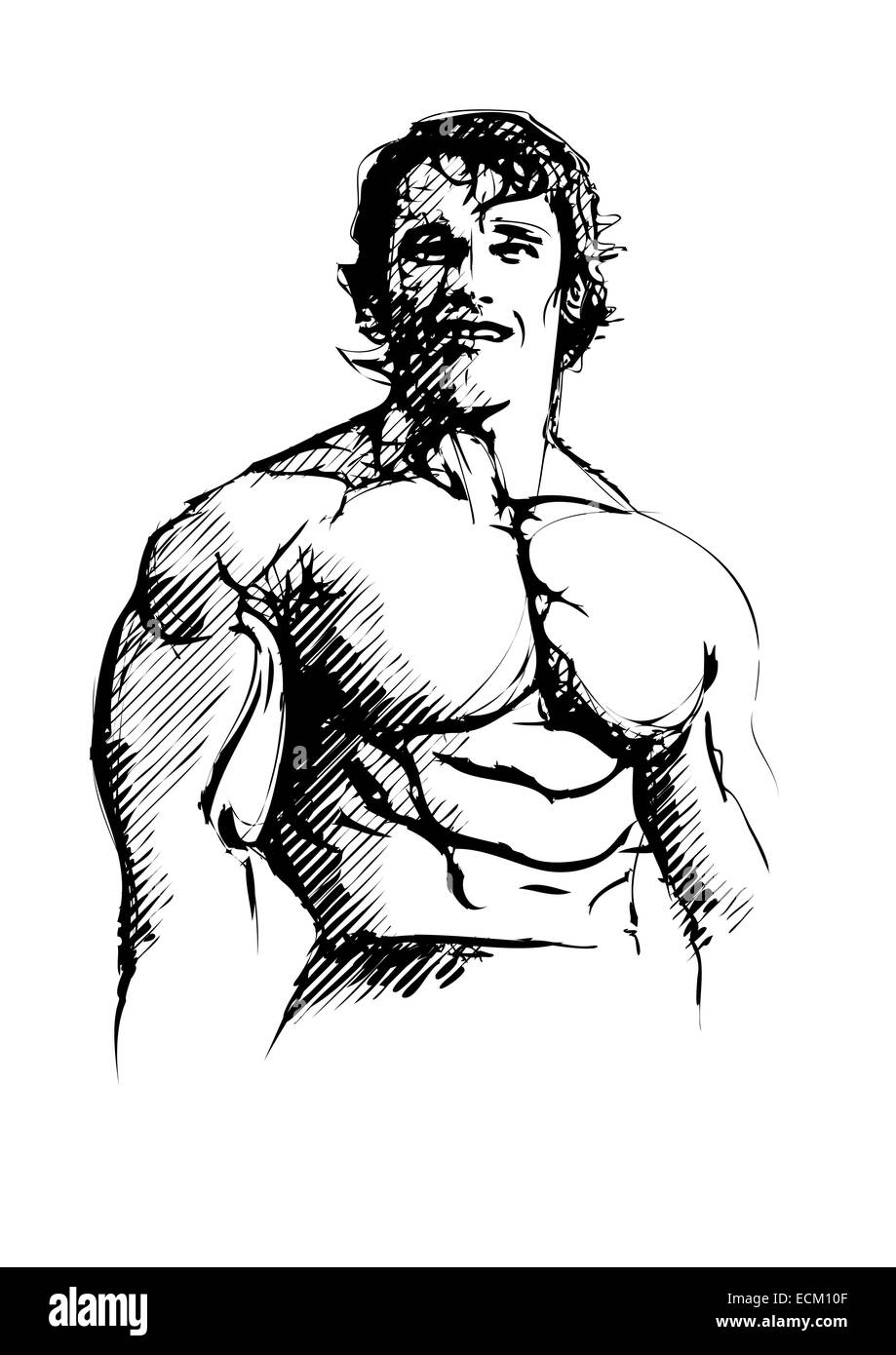 Arnold Schwarzenegger Bodybuilding Black And White Stock Photos Images Alamy