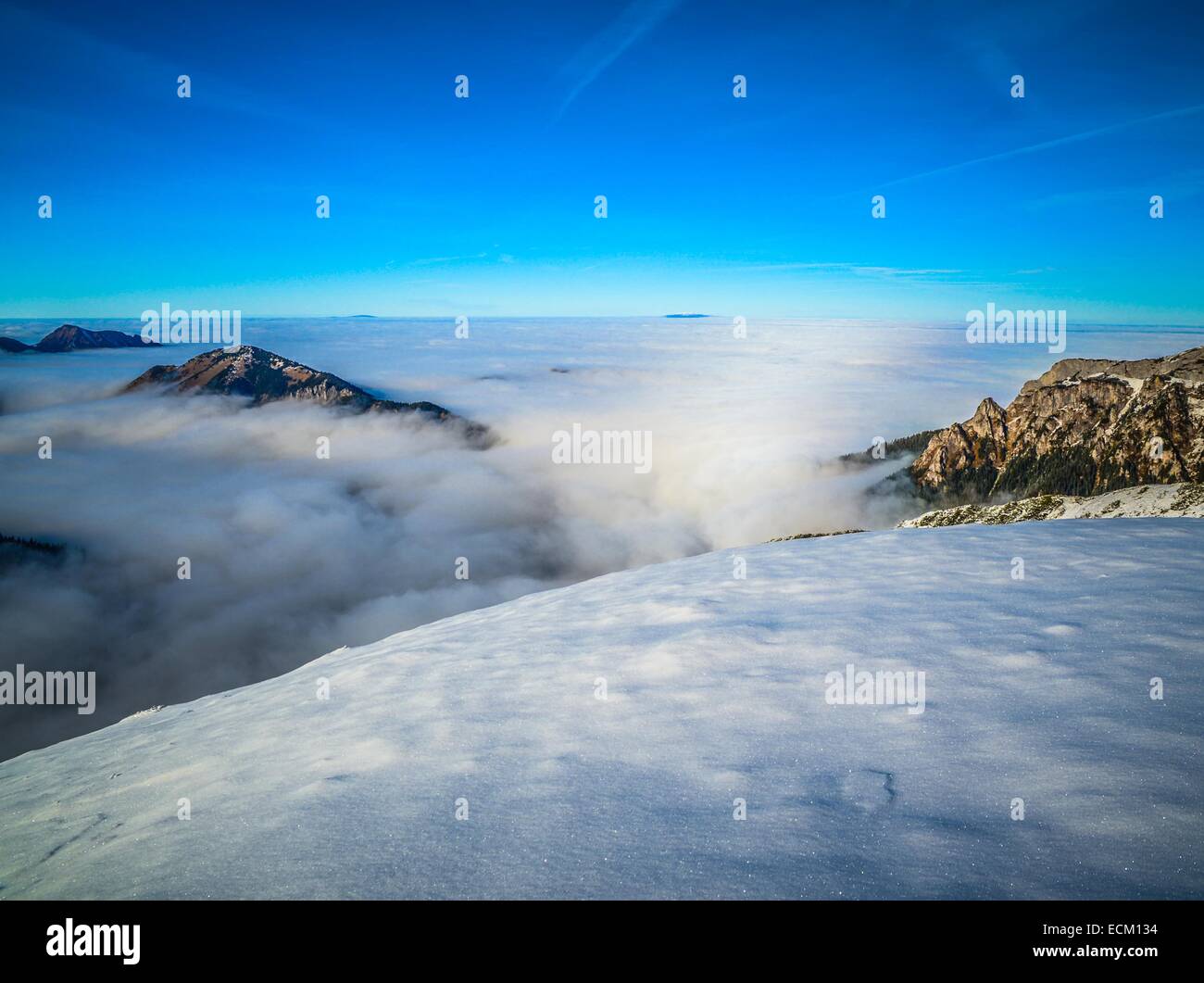 Mountains above Clouds - Tatra Mountains - Poland Stock Photo - Alamy