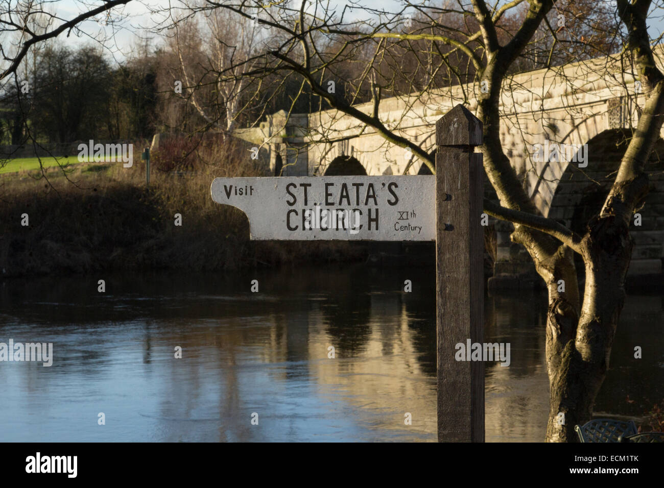 Old Bridge over River Severn at Atcham Stock Photo - Alamy