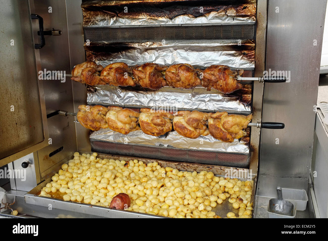 Rotisserie oven hi-res stock photography and images - Alamy