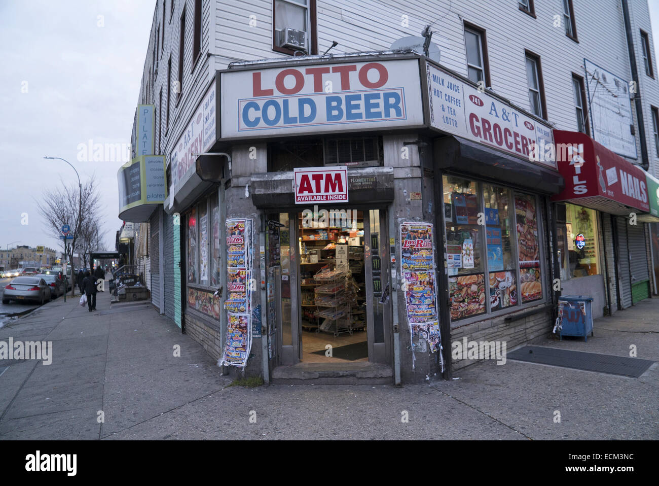 Neighborhood Bodega type grocery store, Flatbush neighborhood, Brooklyn
