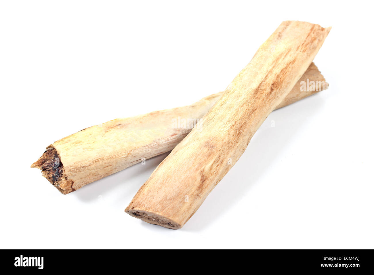 Two pieces of beef rib bones isolated on white Stock Photo Alamy