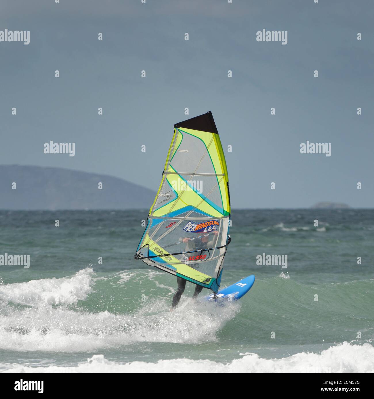 Clear skies, surf and a good wind provide a challenge for experienced