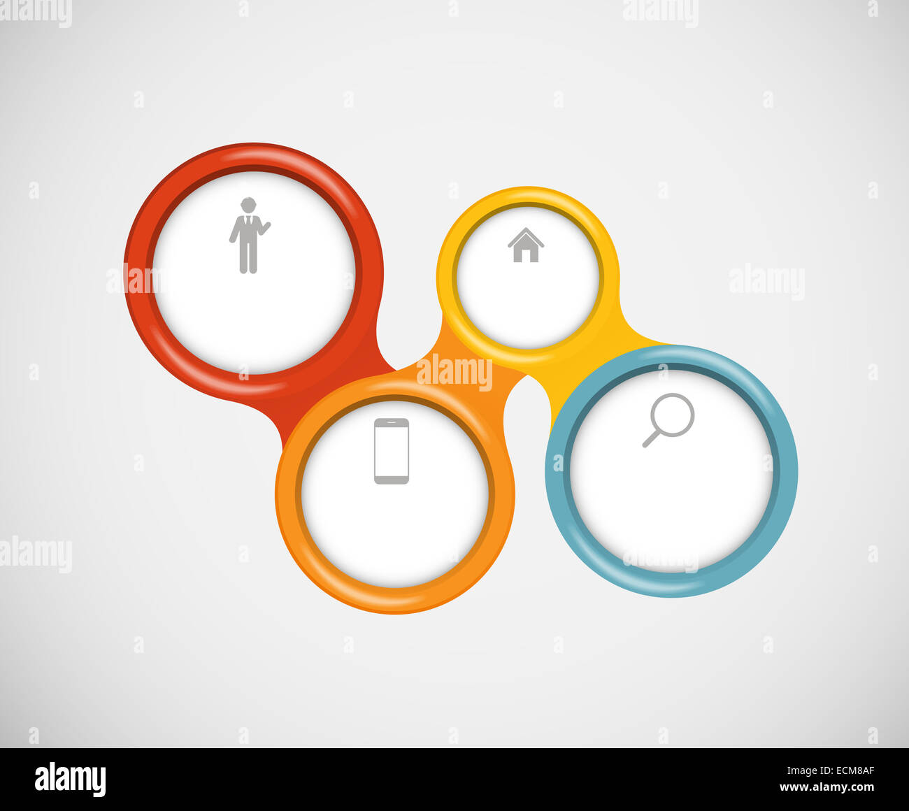 Infographic business template vector illustration Stock Photo - Alamy