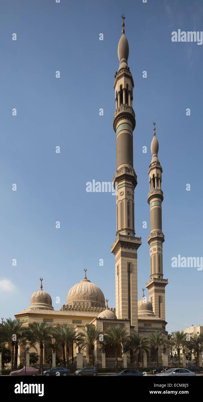 exterior, El Rahman El Rahim Mosque, Cairo, Egypt Stock Photo