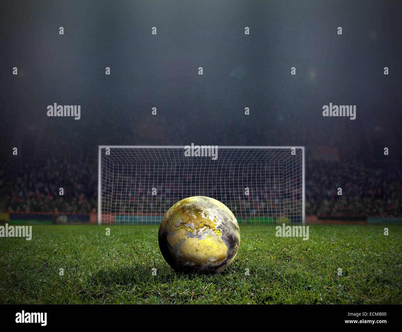 World Cup Kick Off. Stock Photo