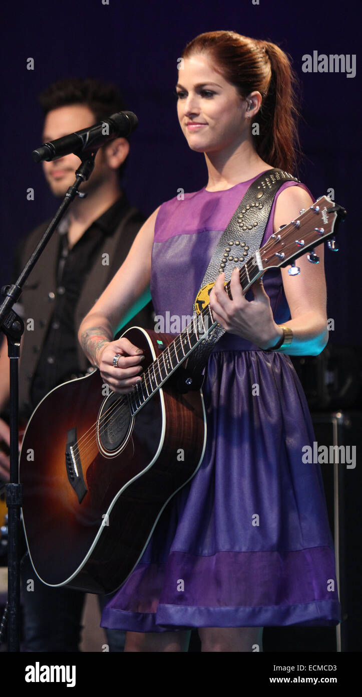 Cassadee Pope performs live at the Fox and Friends All American Summer