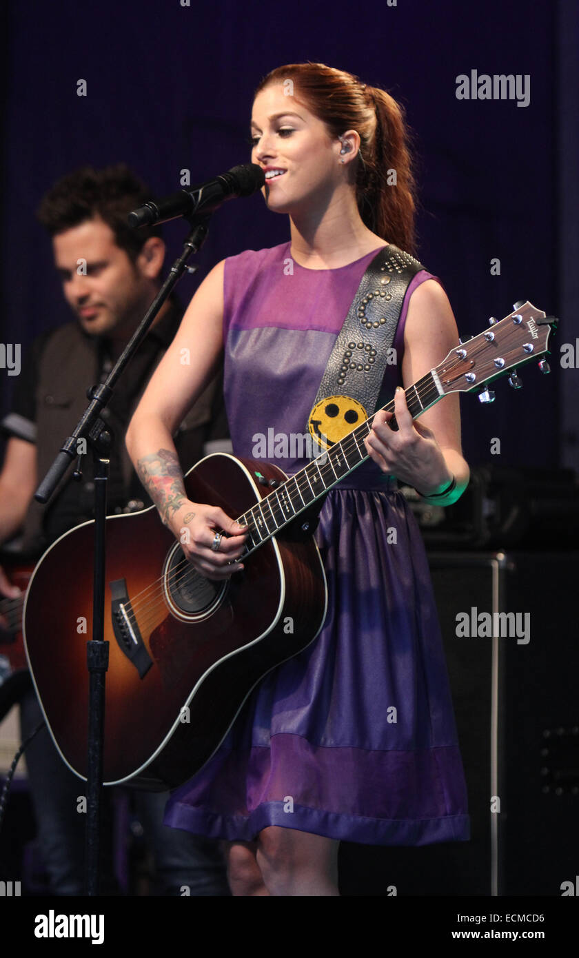 Cassadee Pope performs live at the Fox and Friends All American Summer