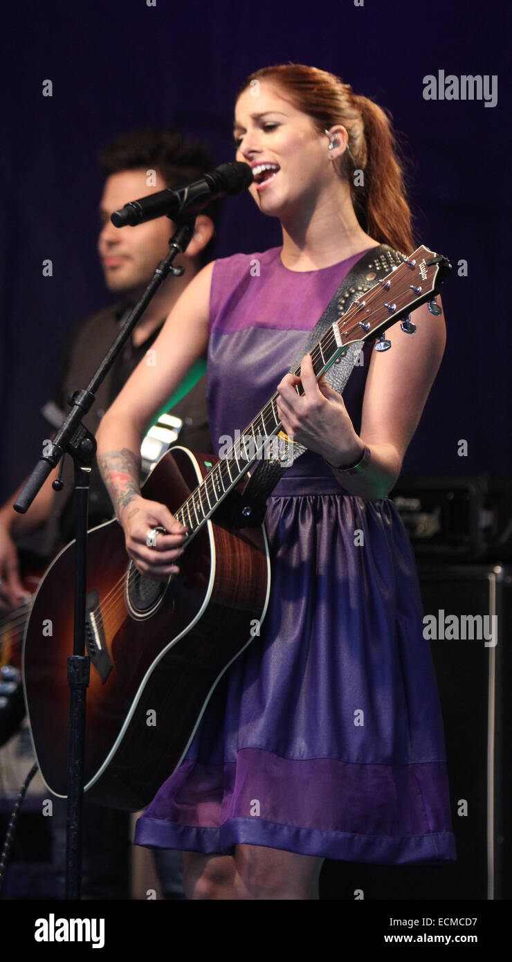 Cassadee Pope performs live at the Fox and Friends All American Summer