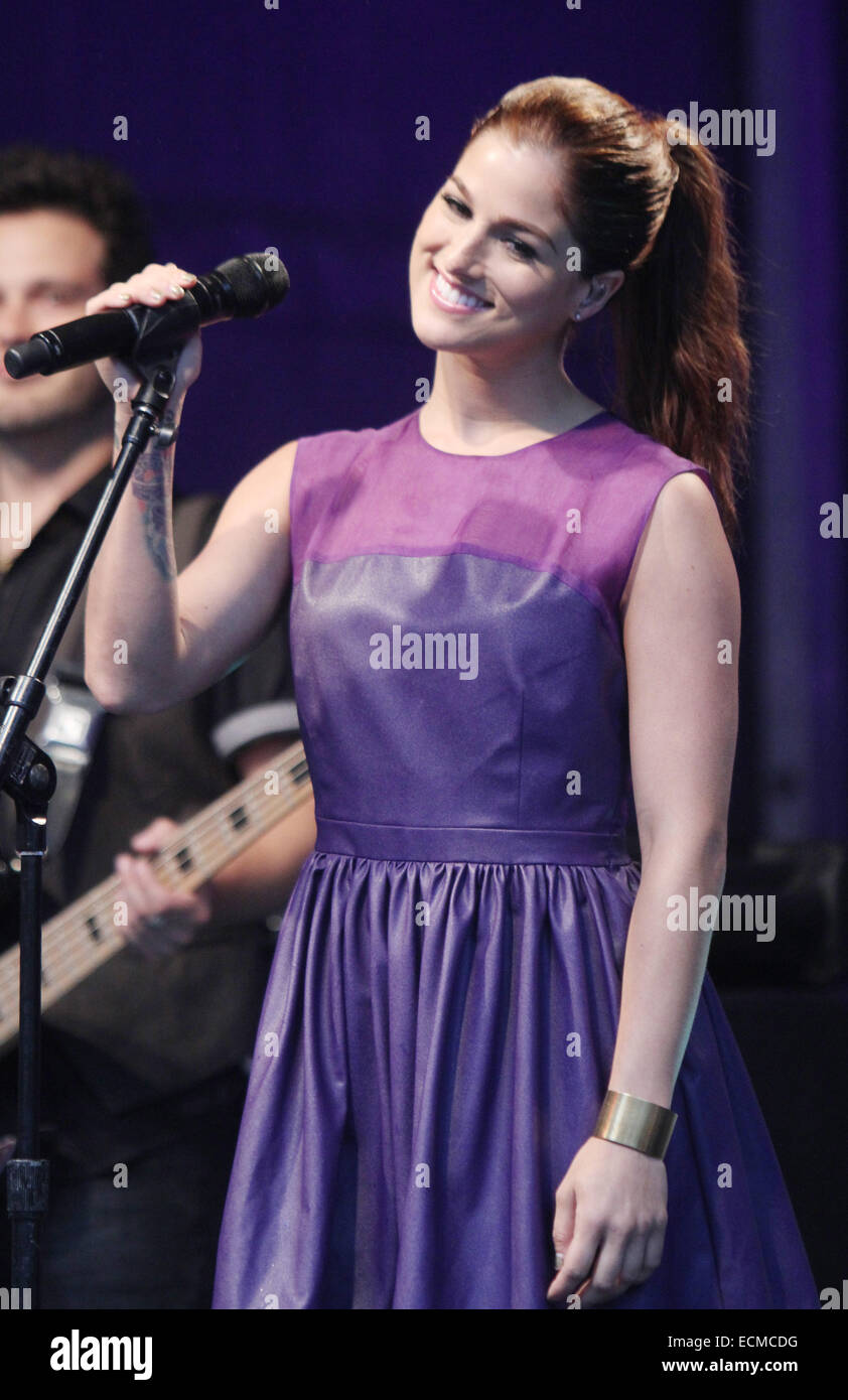 Cassadee Pope performs live at the Fox and Friends All American Summer