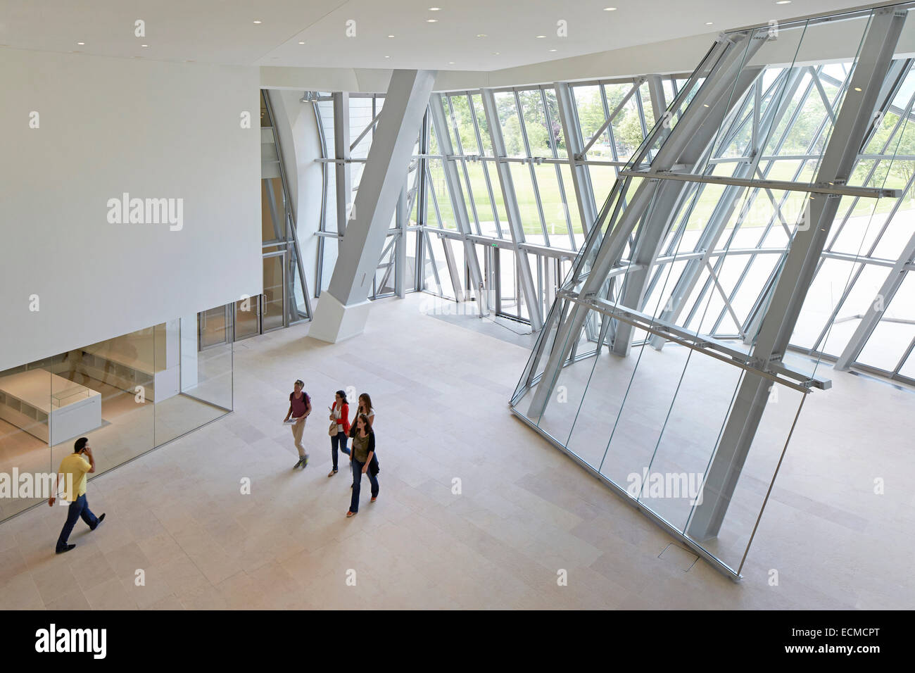 The modern architecture of Louis Vuitton Foundation by Frank Gehry, Paris,  France Stock Photo - Alamy