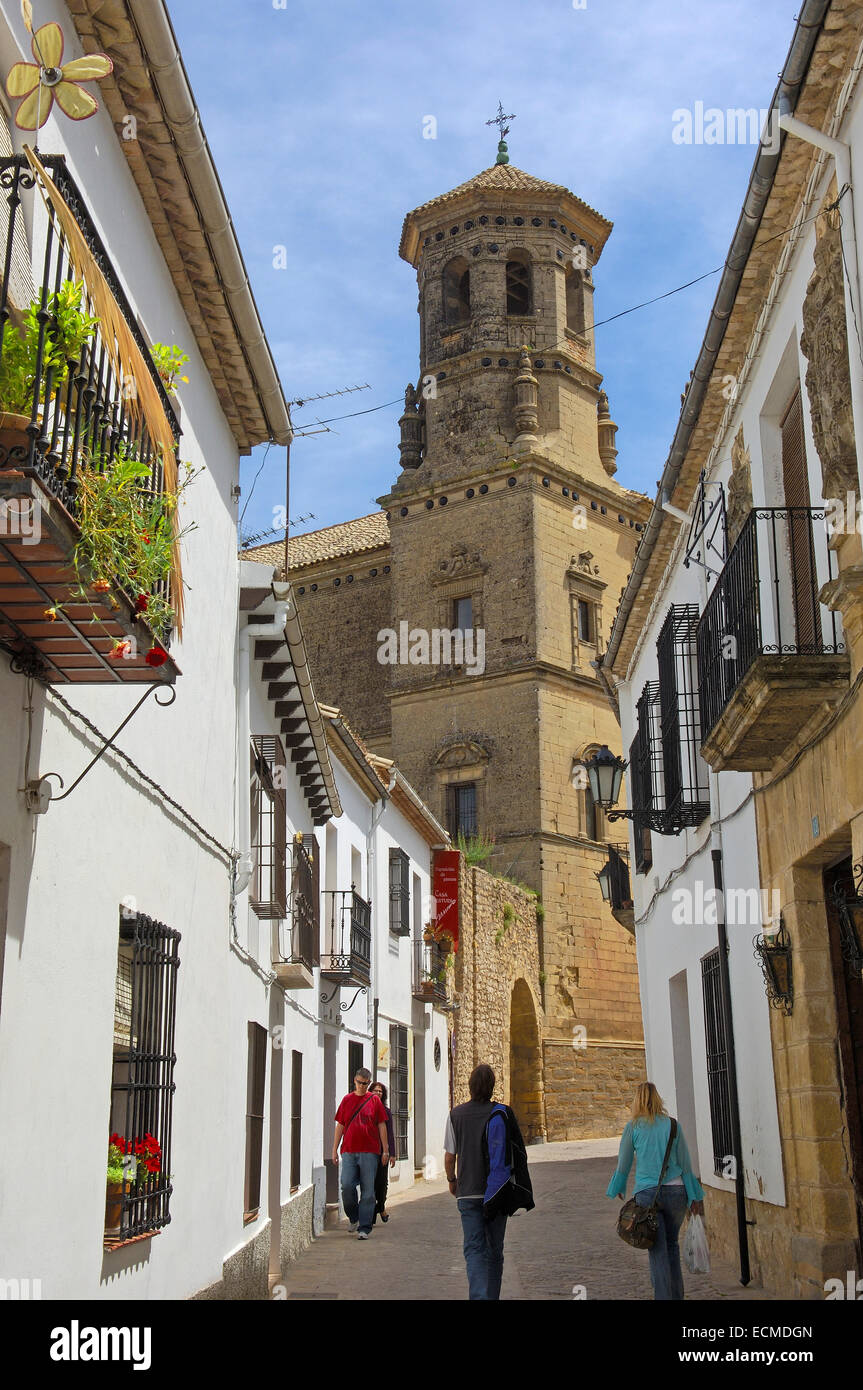 San Juan Evangelista church, Baeza, Jaen province, Andalusia, Spain, Europe Stock Photo