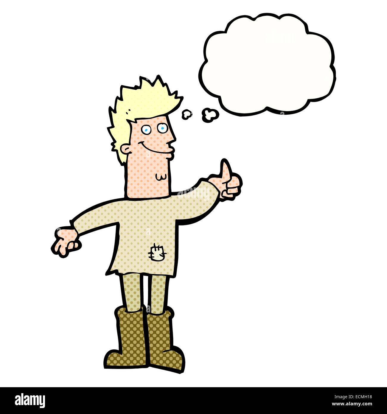 Cartoon positive thinking man in Stock Vector Images - Page 2 - Alamy