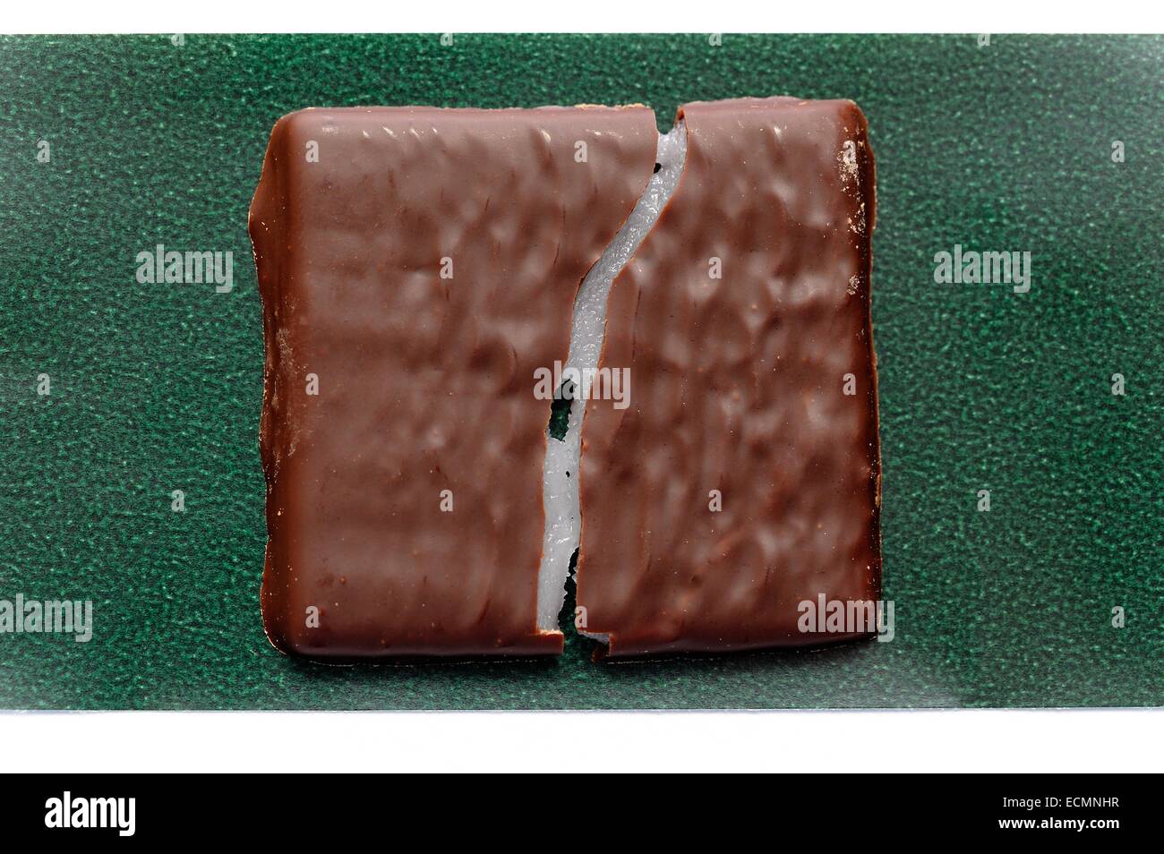 After eight chocolate mints Stock Photo