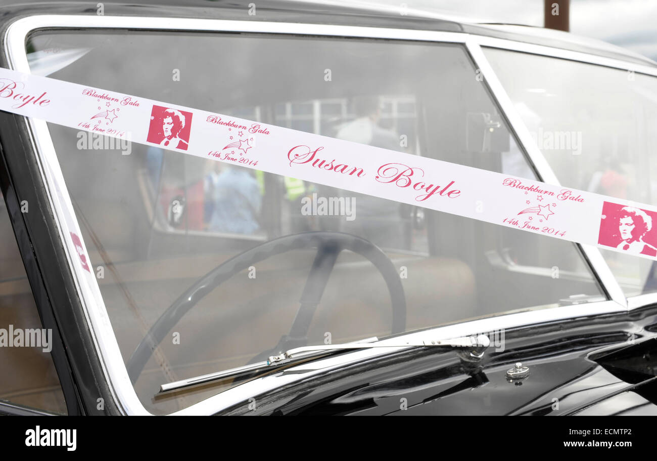 Susan Boyle attended her local Children's Gala Day in Blackburn, West