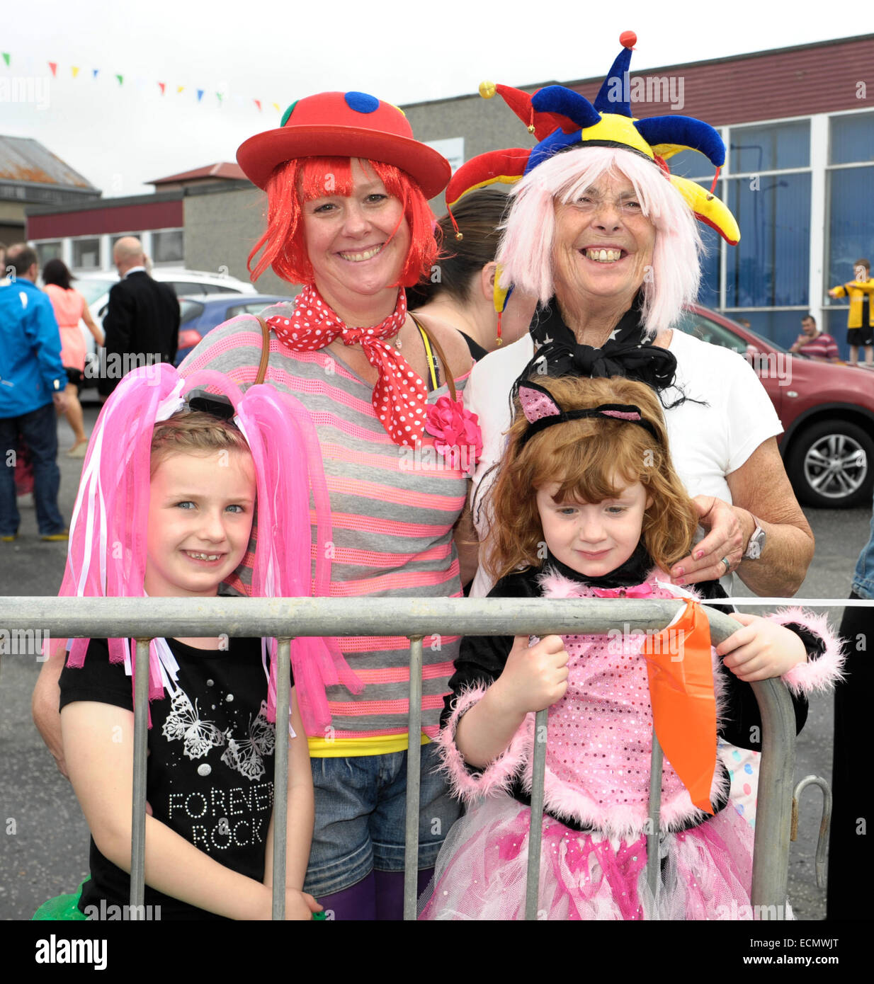 Susan Boyle attended her local Children's Gala Day in Blackburn, West Lothian. Other guests included local Livingston Labour MP Graeme Morrice. People wore fancy dress for the occasion  Featuring: Atmosphere Where: Blackburn, United Kingdom When: 14 Jun 2 Stock Photo