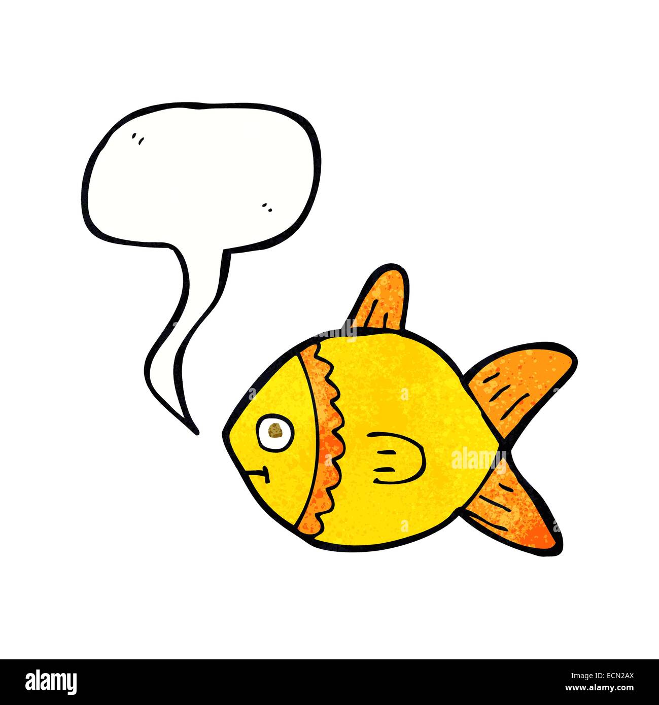 cartoon fish with speech bubble Stock Vector Image & Art - Alamy