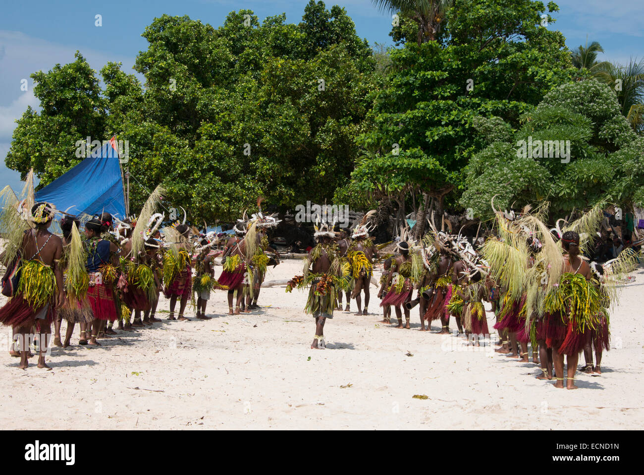 Melanesia, New Guinea, Papua New Guinea. Small island of Ali off the