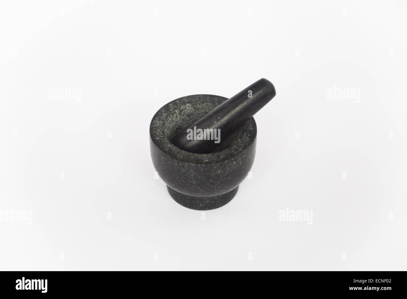 Pestle and Mortar made from Grey Granite Stock Photo Alamy