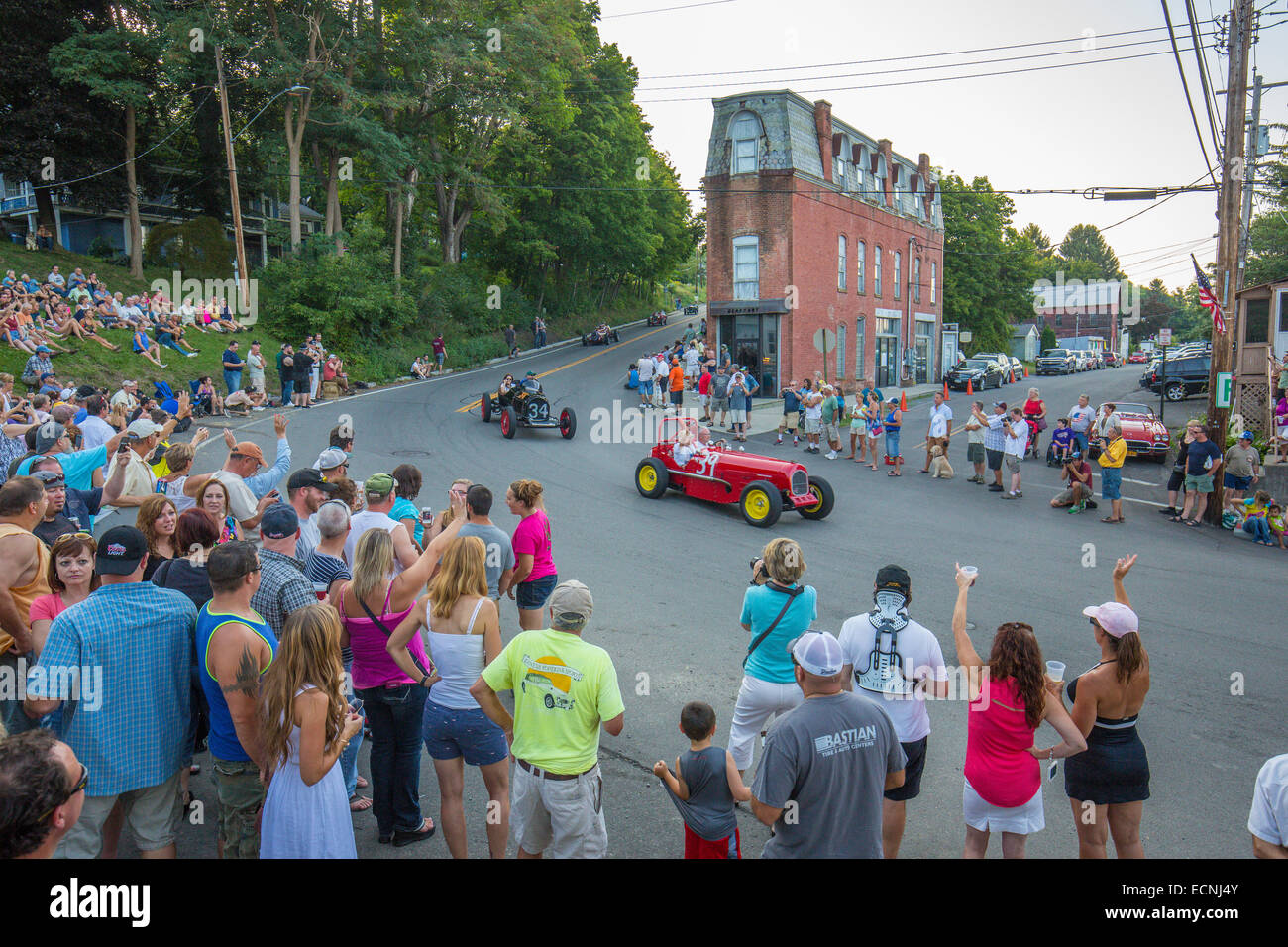 Grand Prix Festival of Watkins Glen held 9/5/2014 on the streets in