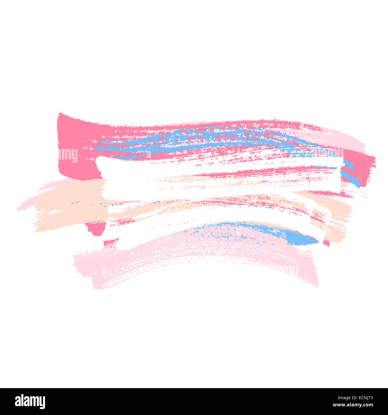 Colorful paint brush strokes background Stock Photo Alamy