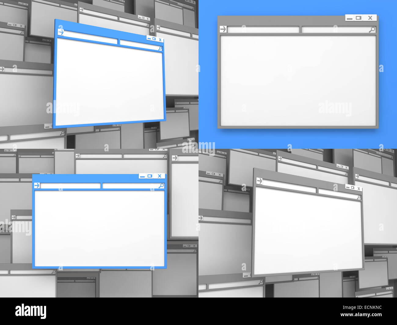 Blank windows hi-res stock photography and images - Alamy image.