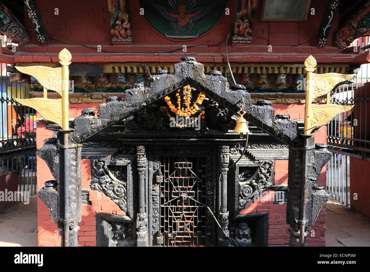 Exterior of the Drubgon Jangchup Choeling Buddhist Monastery, Thamel ...