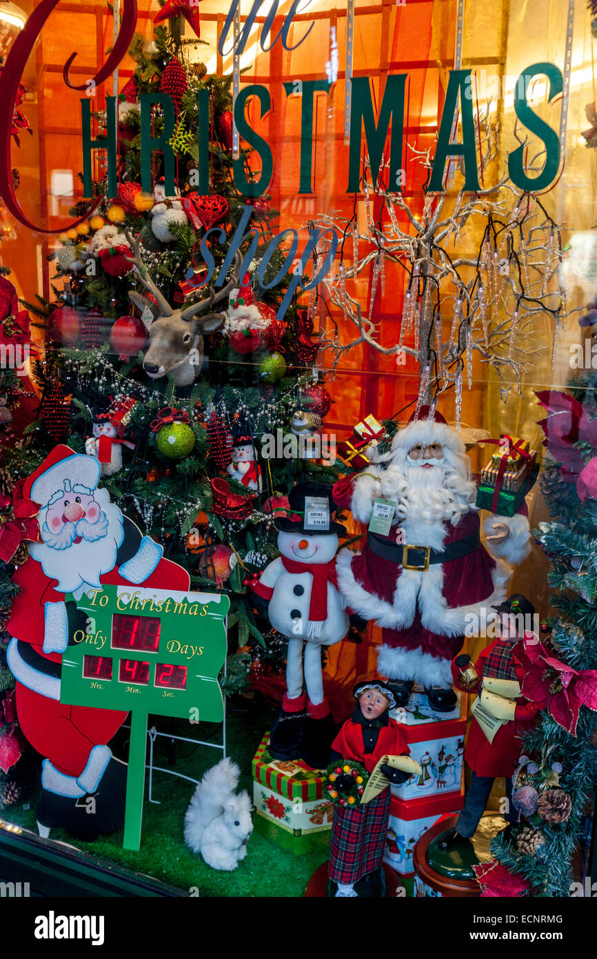 Lego display at Xmas in store window Santa Claus, Father Christmas, Saint  Nicholas Berlin, Germany, Europe KATHY DEWITT Stock Photo - Alamy