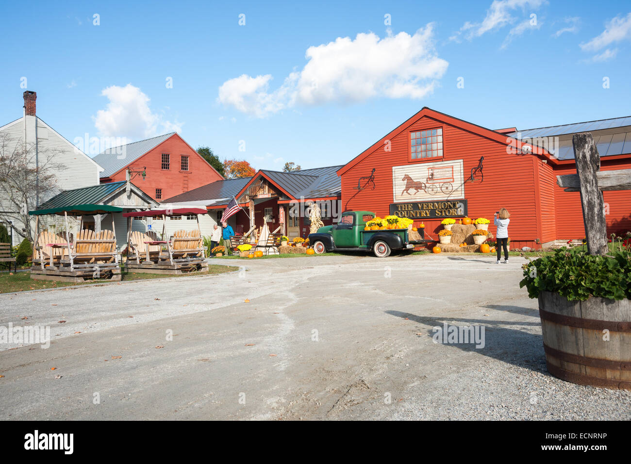 Vermont Country Store, outdoors display at this famous historic