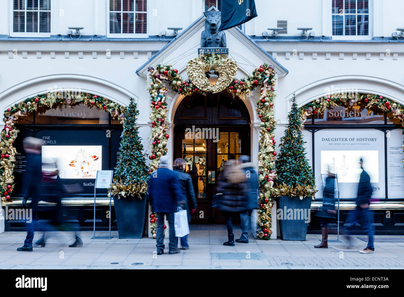 Sothebys Auction House London High Resolution Stock Photography and