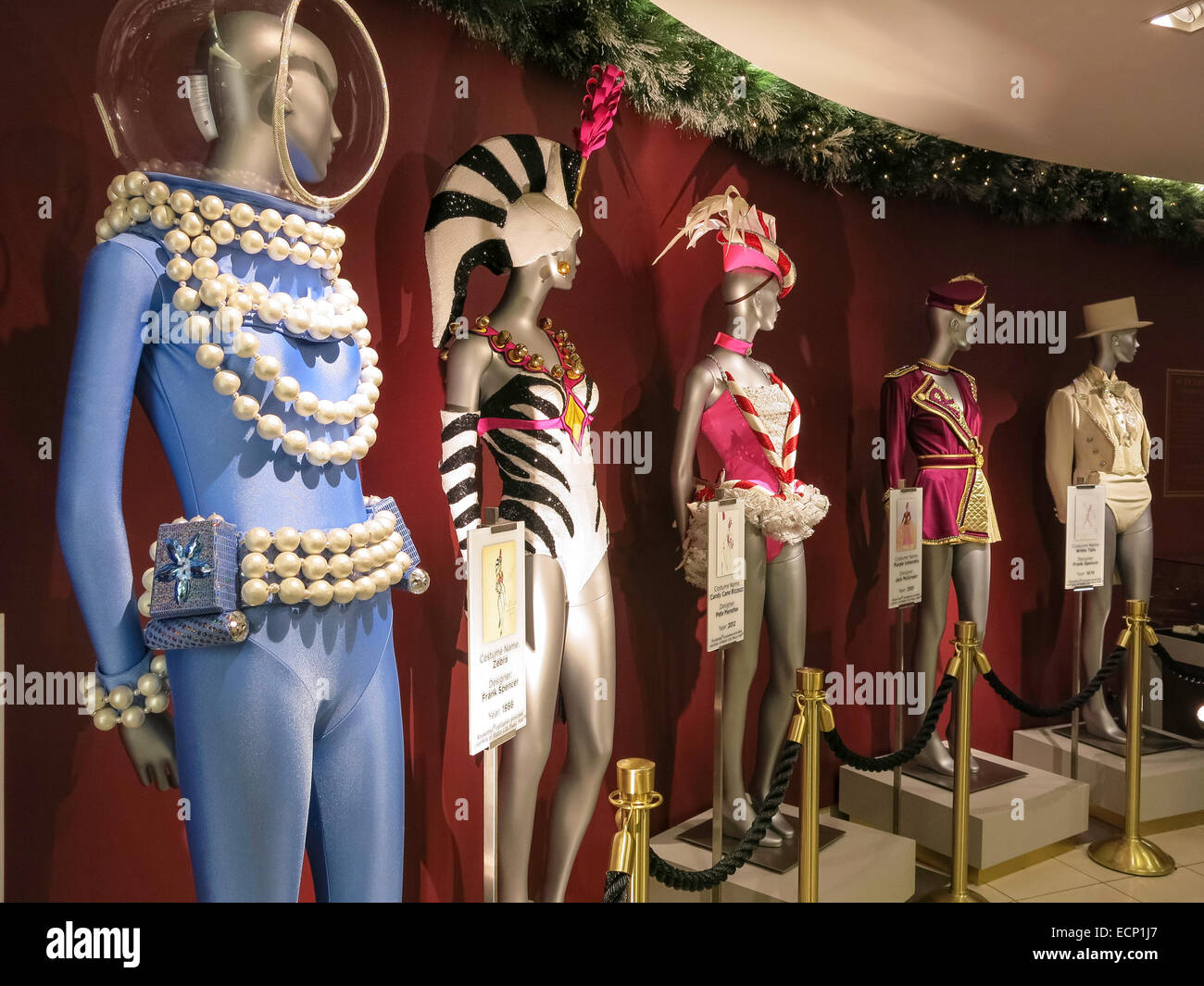 Ny Rockets Costumes Rockettes Costumes Display in Saks Fifth Avenue Flagship Store, NYC ...