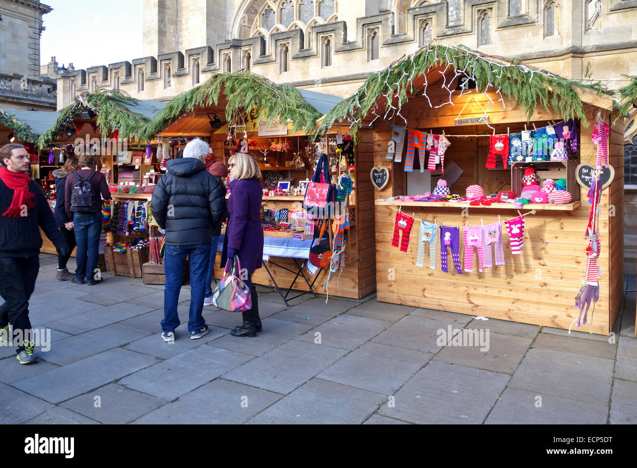 Bath Christmas Market, England, UK Stock Photo Alamy